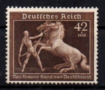 Michel Nr. 699, Galopprennen postfrisch, geprüft BPP.